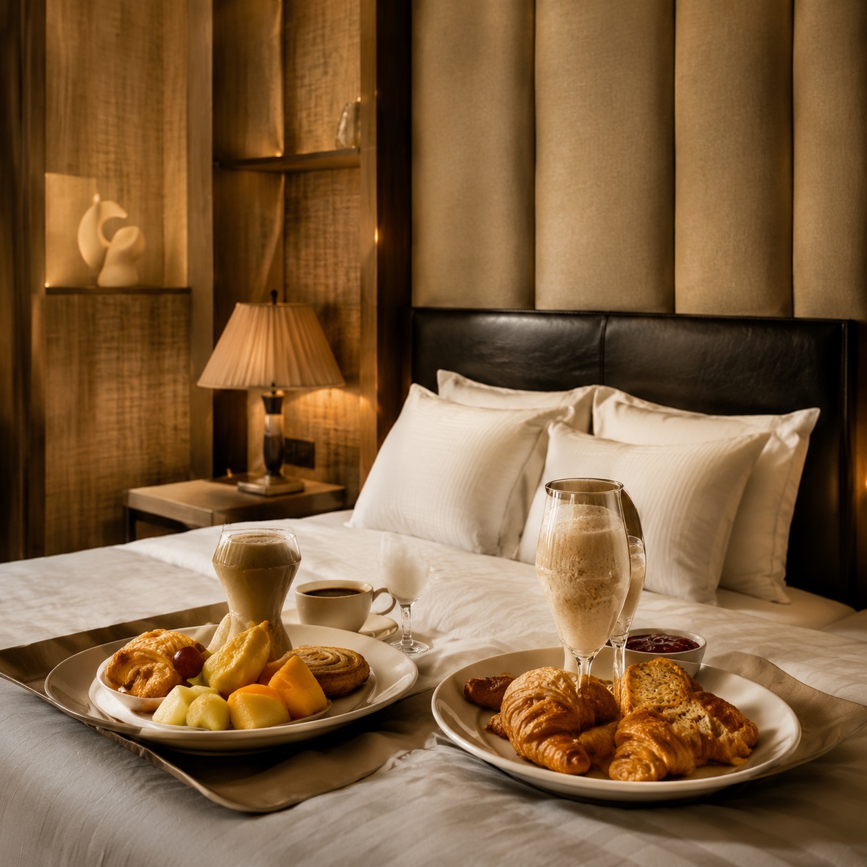 In-Room Dining Bedroom Service
