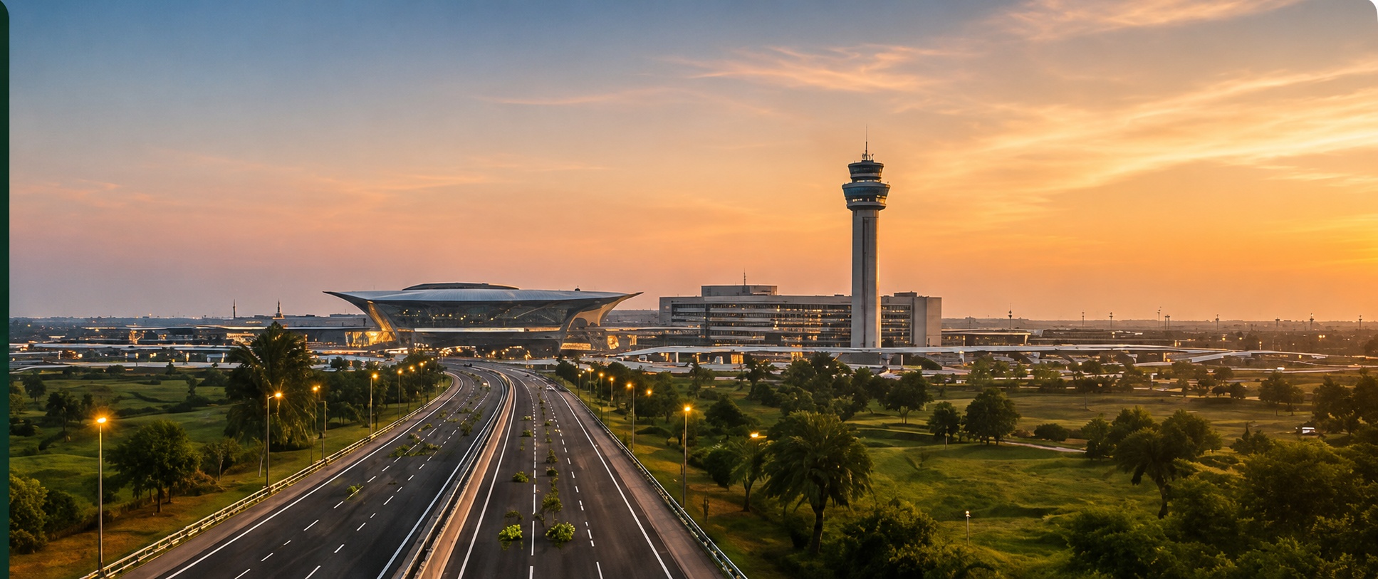 Airport Expressway and Control Tower
