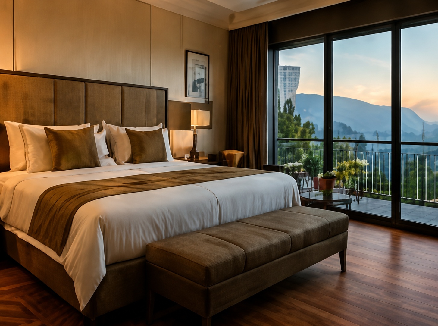 Executive Bedroom Suite with Mountain View