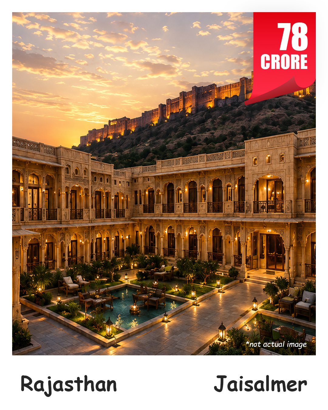 Rajasthan Jaisalmer Luxury Heritage Resort