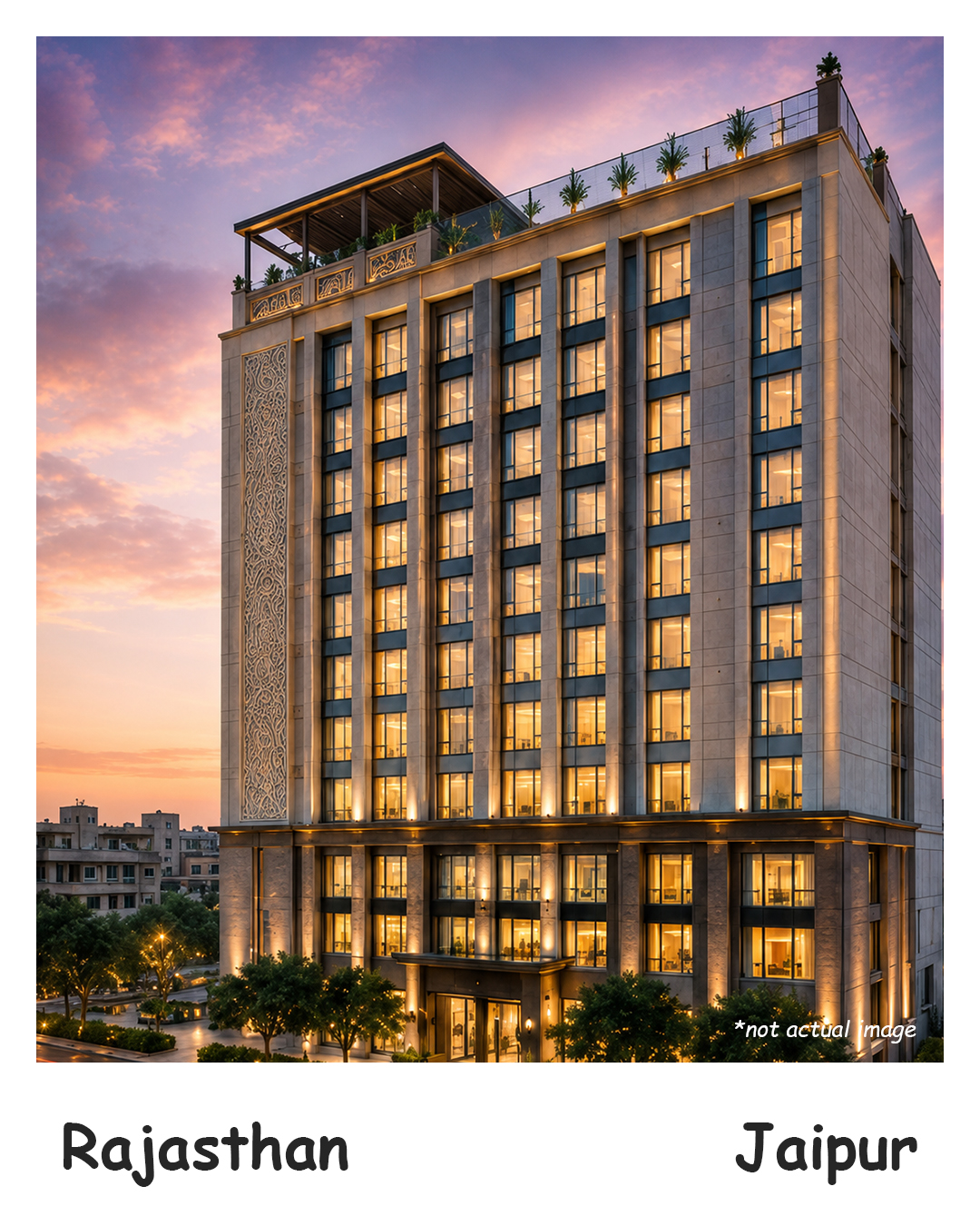 Rajasthan Jaipur Contemporary Business Hotel