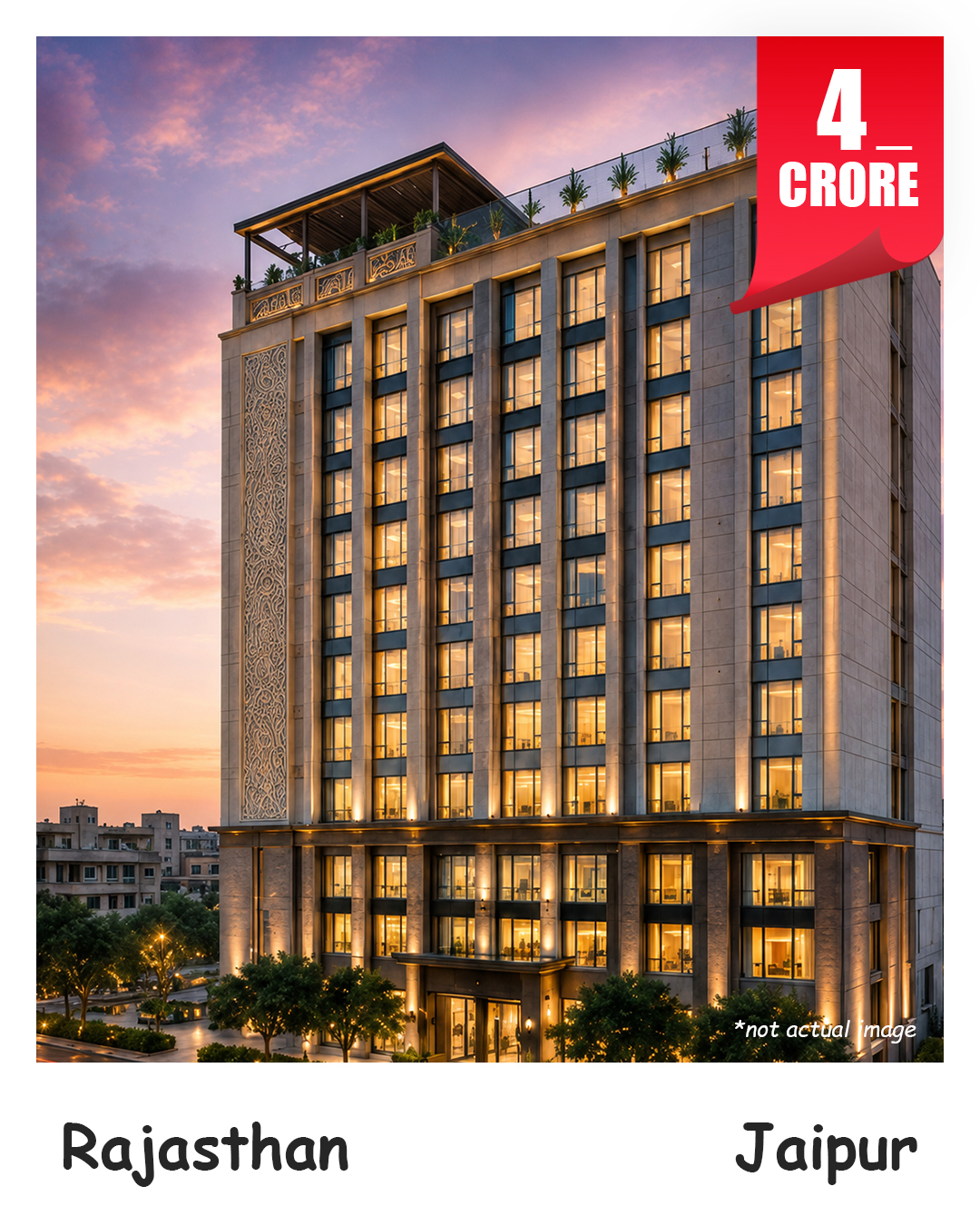 Rajasthan Jaipur Contemporary Business Hotel